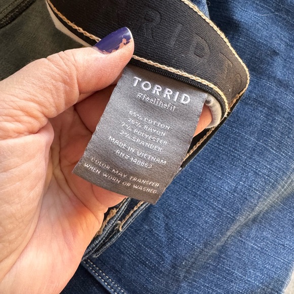 Torrid jeans size 22S - Picture 3 of 8